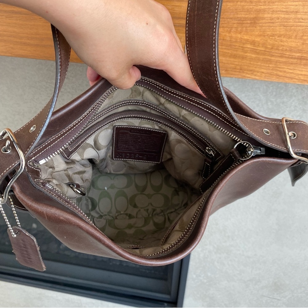 Vintage Coach Legacy Soho Bucket Leather Bag 9186 - Picture 8 of 11